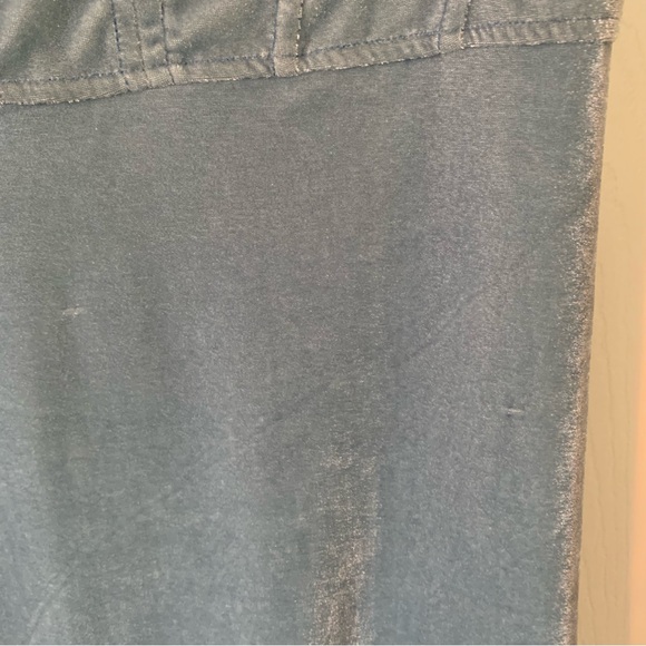 Urban Outfitters Soft Blue Velvet Genevieve Mini Dress, size M - Picture 8 of 10